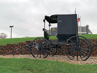 6. A McDonald_s logo peeks through an Amish wagon!.jpg